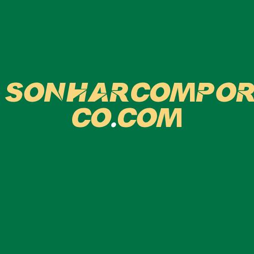 Logo da SONHARCOMPORCO